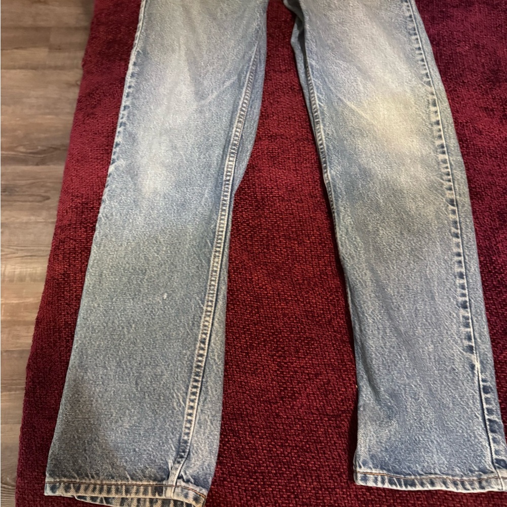 LEVIS 505 VINTAGE REGULAR FIT MADE IN PUERTO RICO -USA 32-33 - Picture 10 of 16